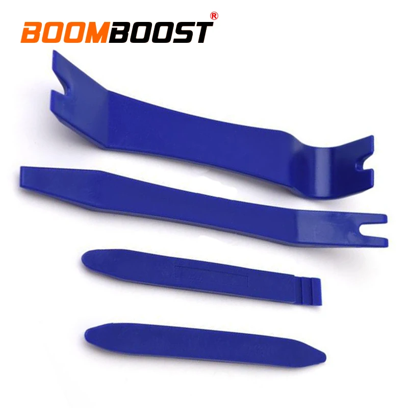 

Bar Opening Tool Installation Pry DVD Stereo Refit Kits Car Disassembly Tools Dashboard Repair Tools 4 PCS