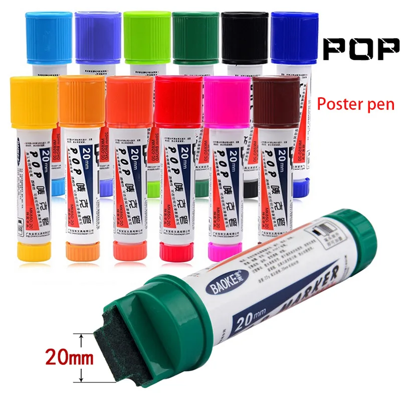 

scribble scribble pen BAOKE 20mm pop Mike ad special color hand-painted scribble pen for the of Mark
