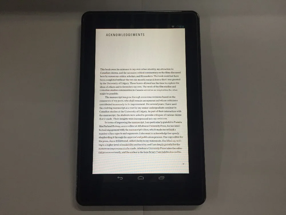 5 ГБ Android Carta электронной книге читатель 7 дюймов емкостный Сенсорный экран 1024x600