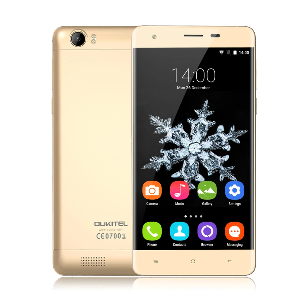 6000mAh OUKITEL K6000 мобильный телефон Android 5 1 MTK6735P четырехъядерный 2G ram 16G rom 5MP 13 Mp &quotHD 4G LTE