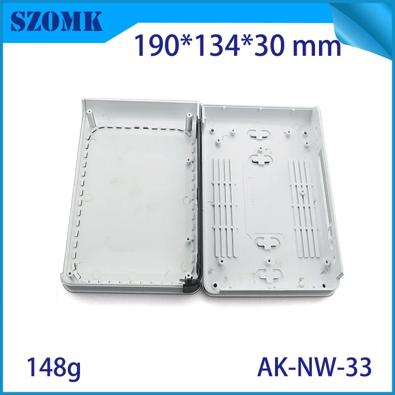 1 шт. сетевой пластиковый ящик для электроники 190*134*30 мм|Соединители| |