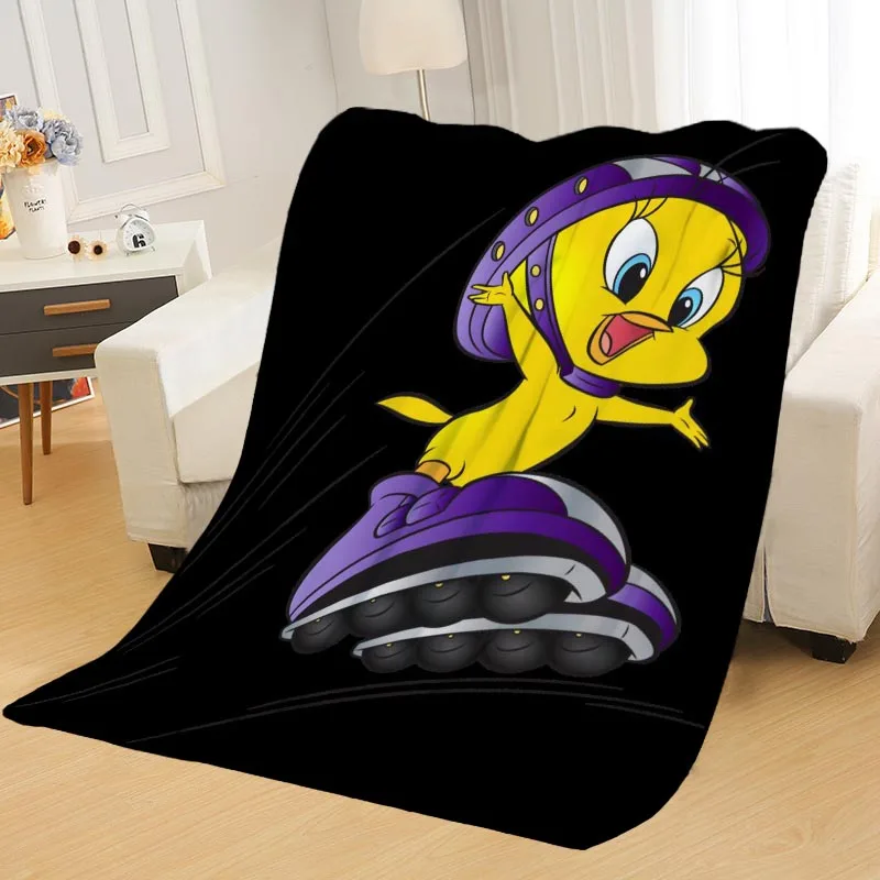 Одеяла на заказ, детское одеяло Tweety Bird, s, мягкое, TR, сделай сам, для украшения картины, для спальни, пледы, одеяло для путешествий - Цвет: Blanket 7