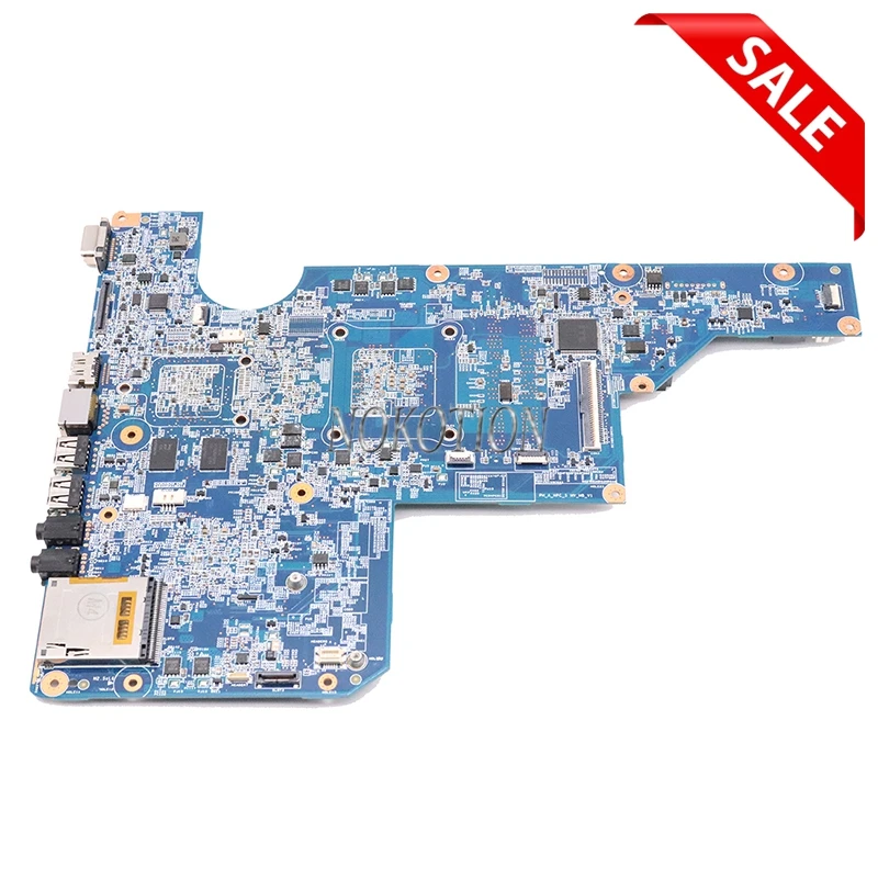 NOKOTION 597673-001 материнская плата для ноутбука hp G62 CQ62 материнская плата Socket S1 DDR3 HD4500 протестированная ЦП работает