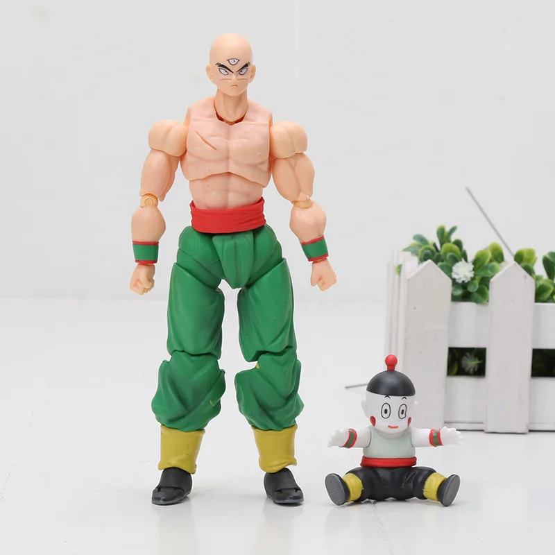 11,5-17 см Dragon Ball Z фигурка Супер Saiyan Сон Гоку Транкс вегетто Веджета, Фриза Гохан криллин лазурит фигурка игрушка - Цвет: Tien shinhan