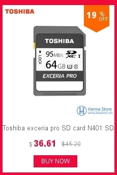 Toshiba Wifi sd-карта SLR камера карта памяти Высокоскоростная поддержка 4K Беспроводная sd-карта 16 ГБ 32 ГБ 64GBWiFi-SD карта памяти