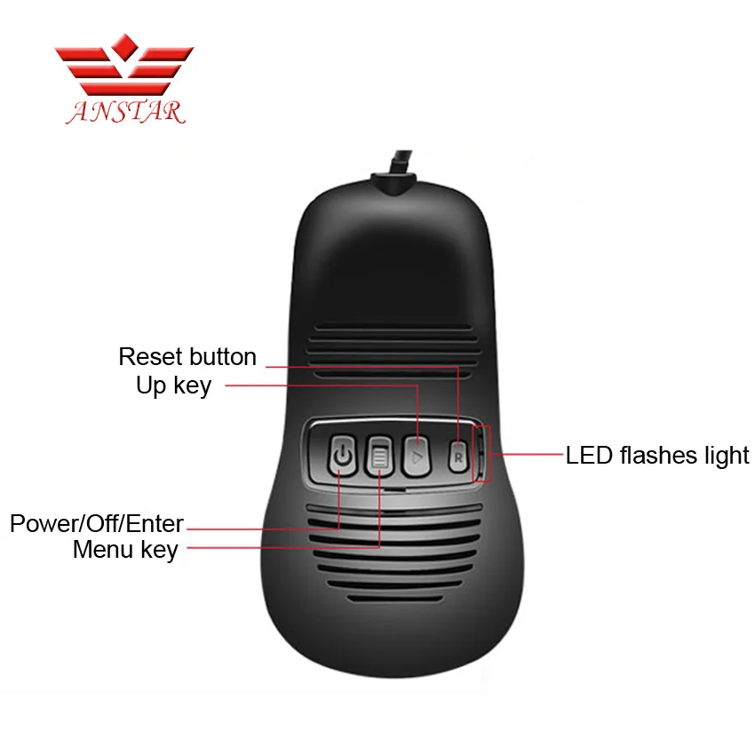 구매 ANSTAR-WiFi 자동차 DVR FHD 1080P 자동차 카메라 비디오 레코더, 무선 앱, 노바텍 96655 Dvr, 숨겨진 대시 캠, 주차 모니터 등록