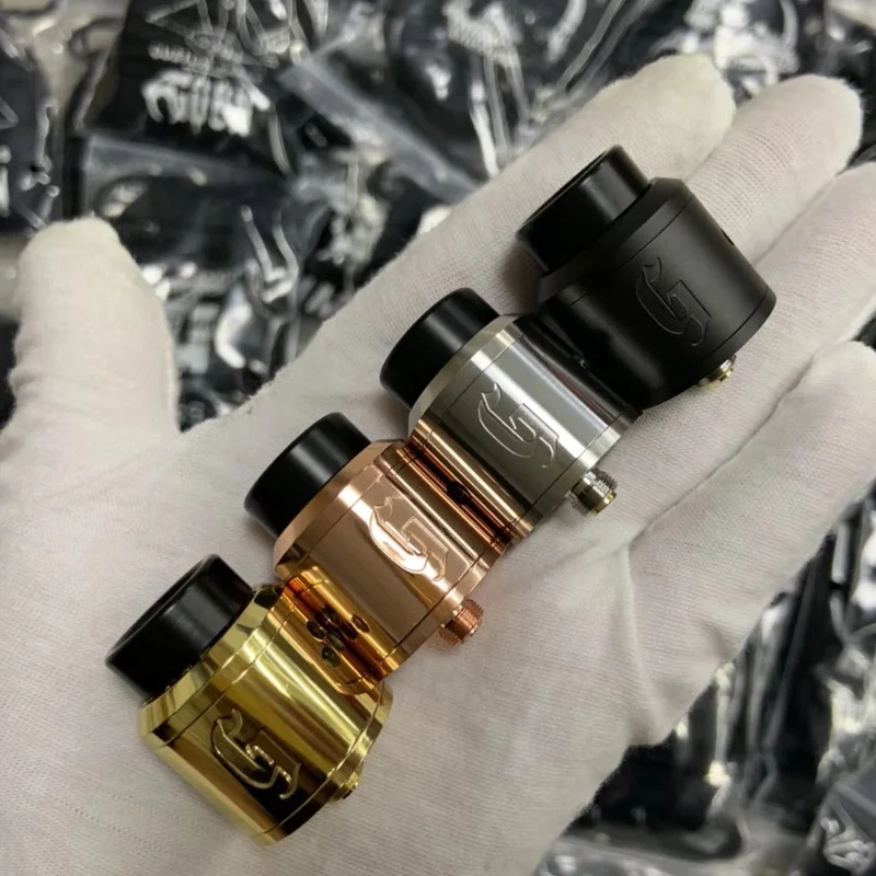 100% оригинальная конструкция GOON 528 25 мм RDA с вакуумным покрытием из нержавеющей