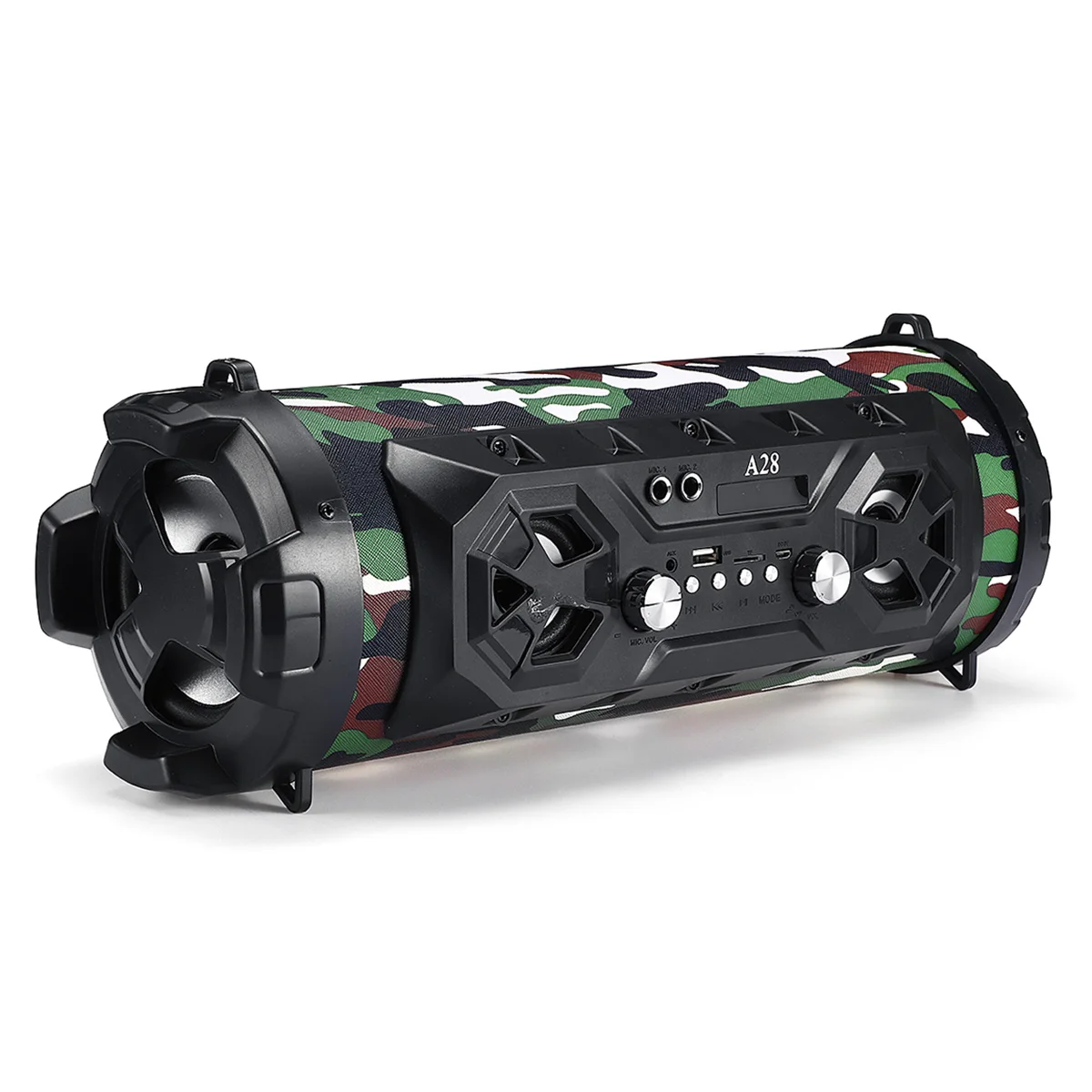 Camouflage 20 Вт наружный bluetooth 4,2 динамик движение КТВ 3D Звуковая система звуковая панель сабвуфер 2000 мАч Портативная колонка динамик FM USB AUX TF - Цвет: Camouflage