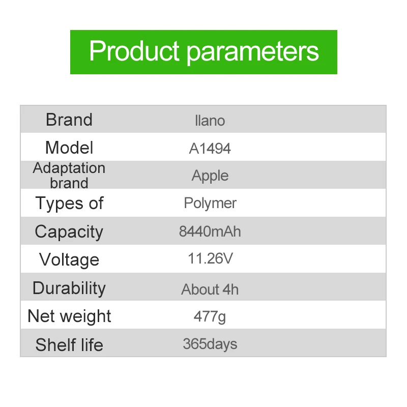 Llano A1494 ноутбук Батарея для APPLE MacBook pro A1398 ME293 ME294 5 в 8440 мА ч|Аккумуляторы ноутбуков| |