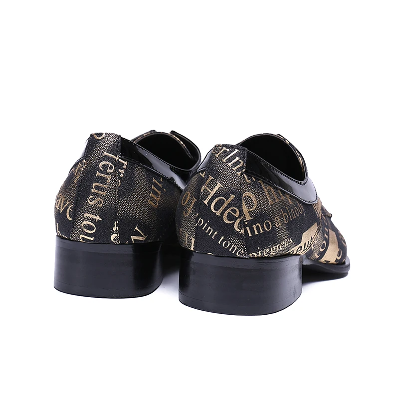 Мужские повседневные кожаные туфли ботинки-оксфорды на шнуровке с надписью