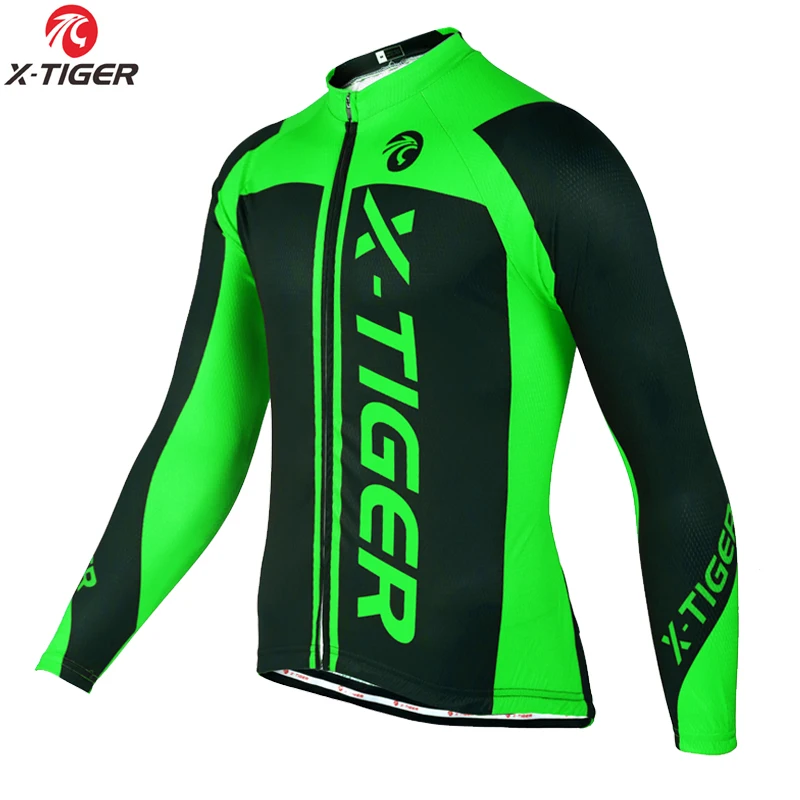 X Tiger осень 2020 Pro длинный рукав для велоспорта Джерси дышащий MTB одежда гонок