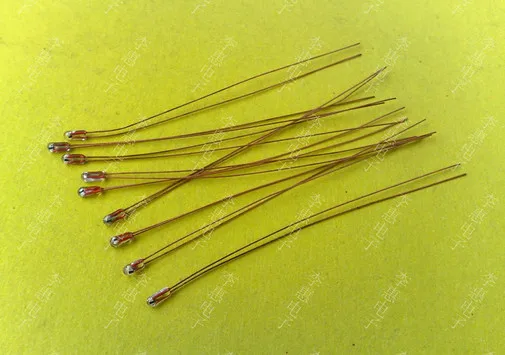 

100pcs Single-ended glass sealed NTC thermistor 10K 1% 3950 Diameter 1.6mm ntc thermistor
