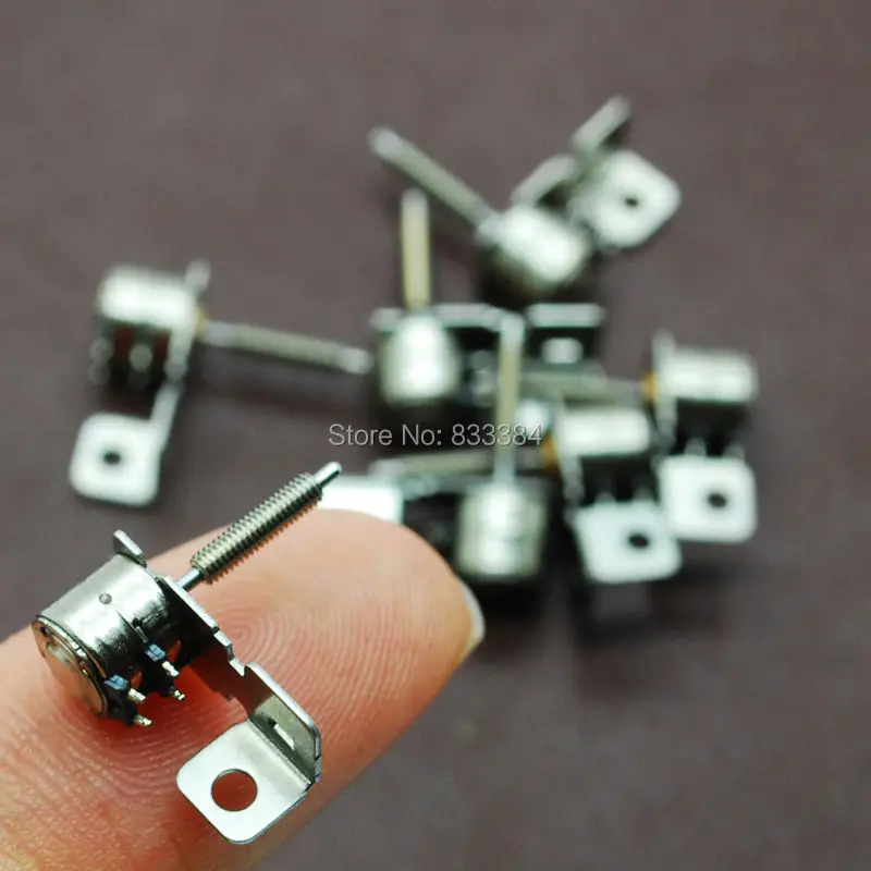 10 шт. мини-электродвигатель 3-5 В 2 фазы 4 провода | Обустройство дома