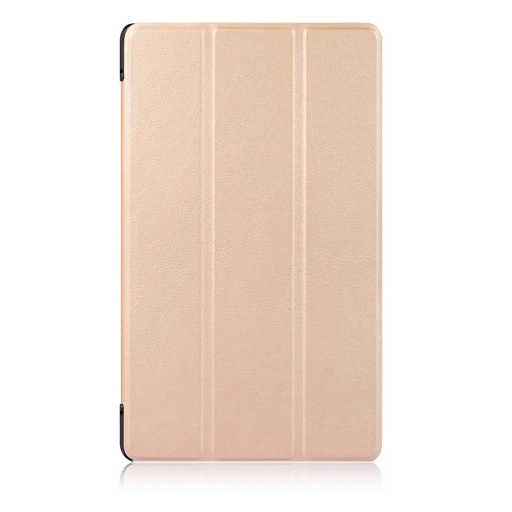 gold Чехол-книжка из искусственной кожи для huawei MediaPad T3 8,0 KOB-L09 KOB-W09 8 ''чехол для Honor Play Pad 2 8,0 чехол+ Бесплатный подарок - Цвет: gold