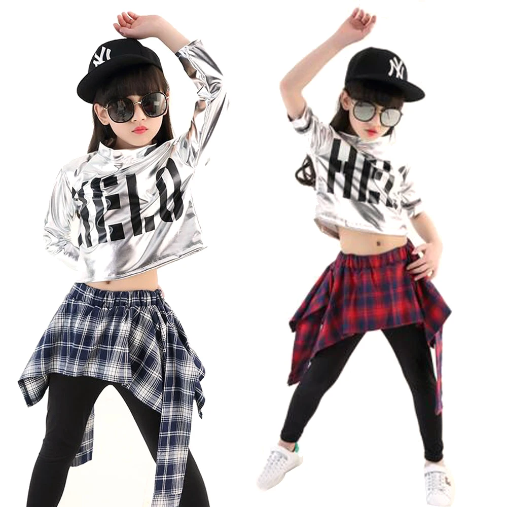 Детский костюм джаза BAZZERY в стиле хип хоп для девочек и мальчиков одежда