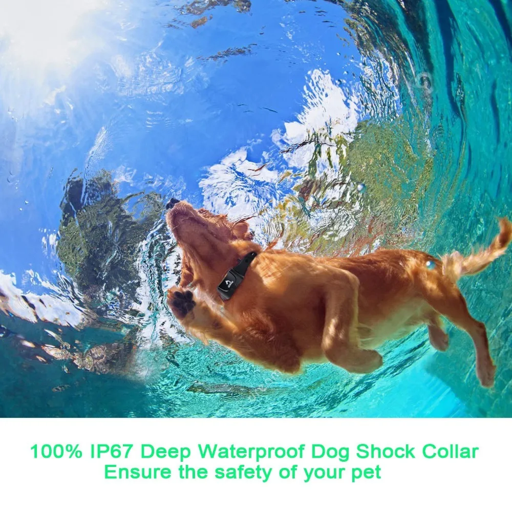 800 м Пульт дистанционного обучения собак шок воротник перезаряжаемый