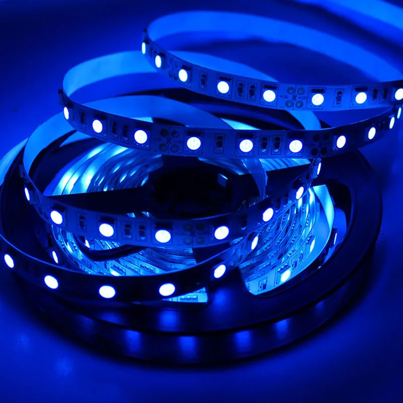 SMD 5050 DC12V Fita Led Строка полосой Бар неоновый Bombillas Теплый Холодный белый RGB