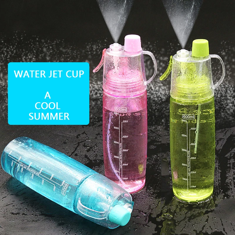 Новинка 500 мл Спортивная бутылка Велоспорт Туман Спрей Вода тренажерный зал пляж