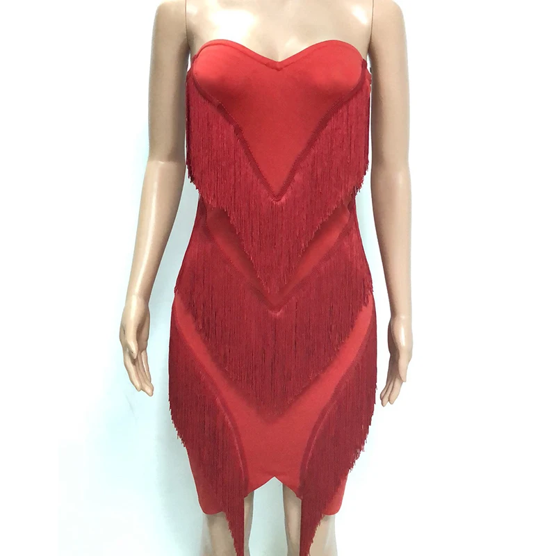Летнее желтое платье эластичность бахрома открытая спина bodycon Сексуальная одежда elbise sukienki vestidos de festa платья женские вечерние ночные