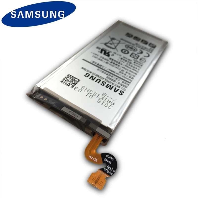 Оригинальная запасная батарея Samsung аккумулятор для GALAXY Note 8 N950 N950F N950U N950N 3300 мАч