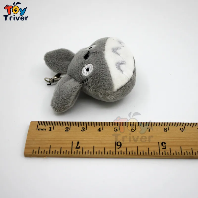 100 шт Kawaii Totoro плюшевые игрушки Triver мягкие животные куклы брелок Подвеска Дети День рождения Рождество Свадьба Подарок
