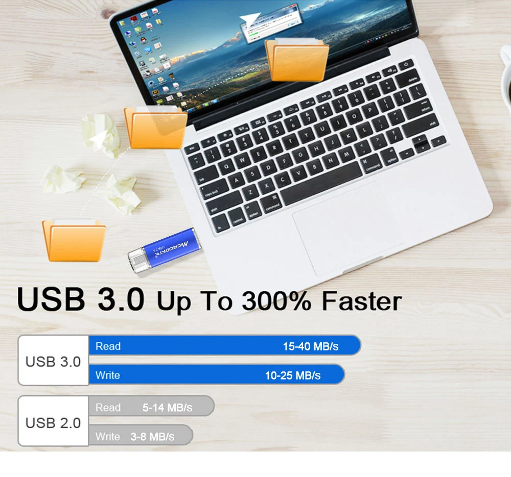 Полная емкость Usb 3,0 OTG USB флеш-накопитель для смартфонов/планшетов/ПК 16 ГБ 32 ГБ 64 Гб 128 ГБ мини-накопитель высокоскоростной флеш-накопитель