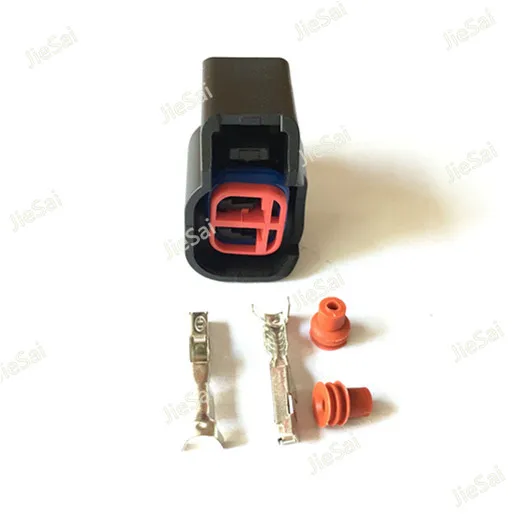 

2 Pin Female EV6 Fuel Injector Electrical Connector Plug