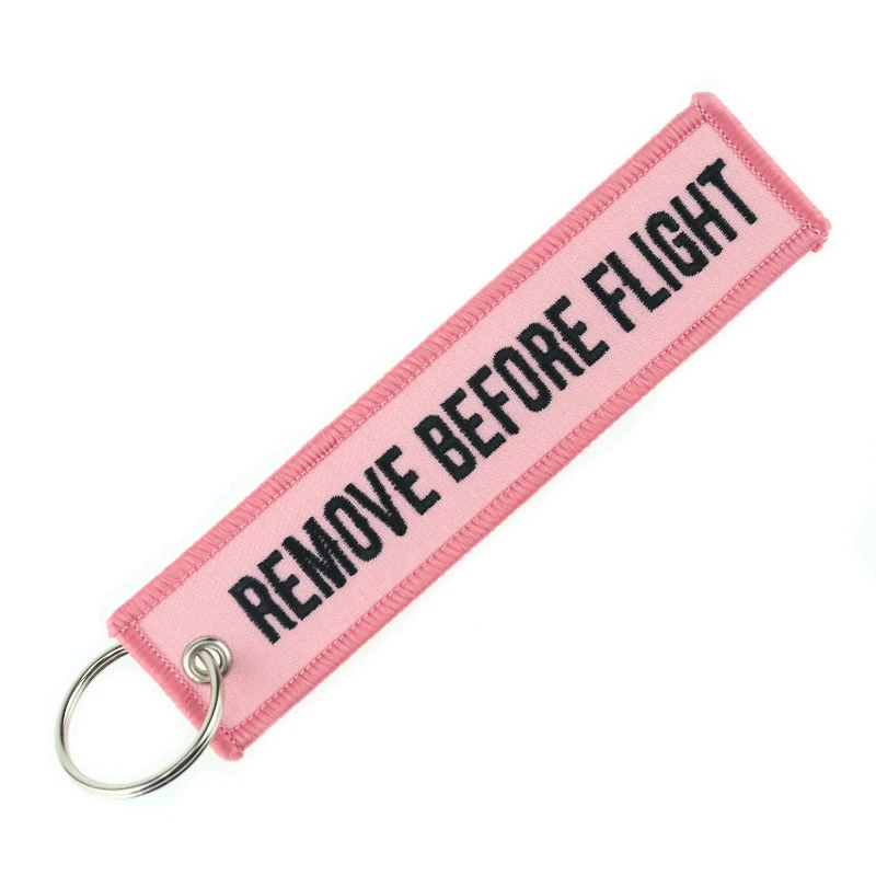 3 шт./лот remove Before Flight розовый брелоки для связок ключей брелок машин и мотоциклов с