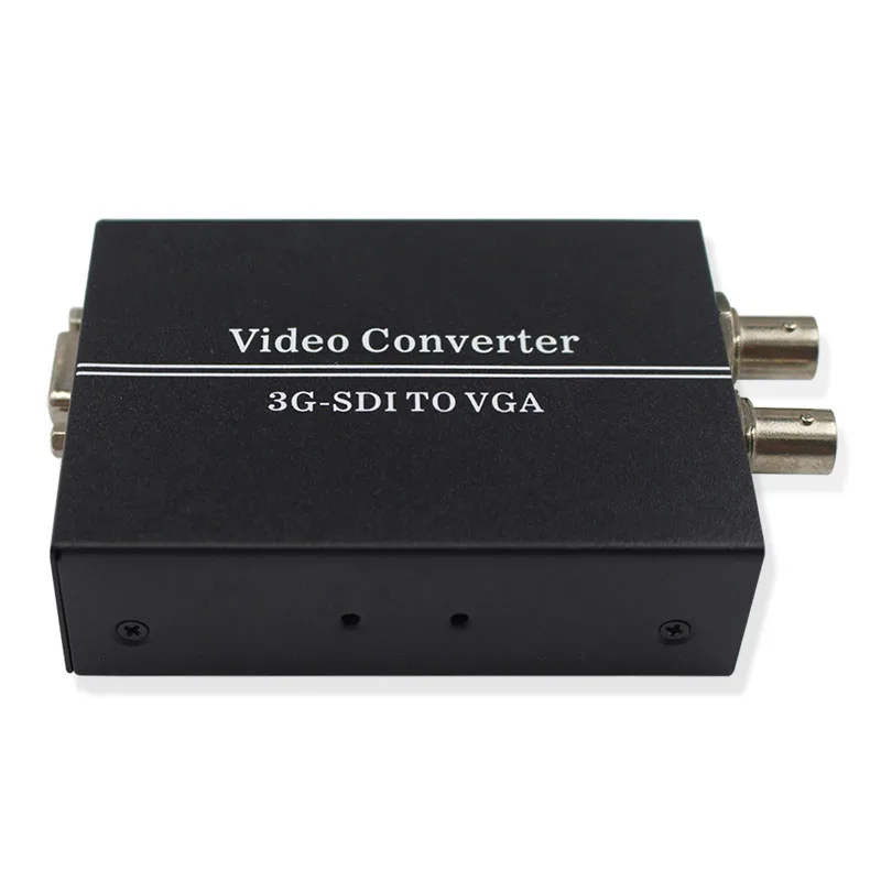 Преобразователь SDI 3G в VGA преобразователь BNC HD 1080P + аудио с разъемом Loop 3 5 мм