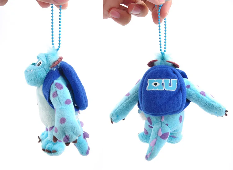 1pcs 10cm Monsters plush pendants Mike Wazowski and James P. Sullivan sulley stuffed soft toys doll children birthday gift | Игрушки и