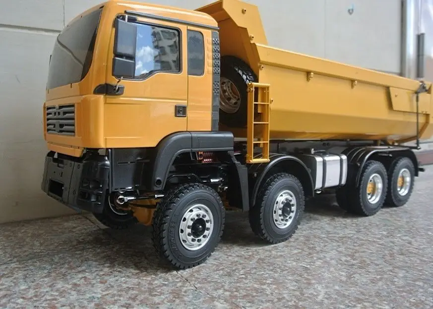 Радиоуправляемые модели радиоуправляемых моделей металлические 8x8 грузовик