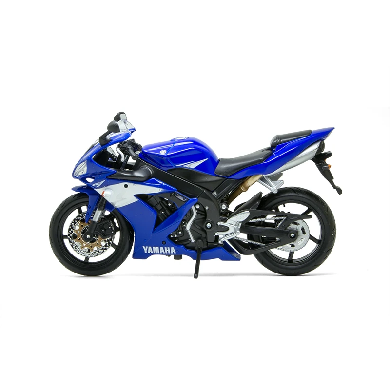 MAISTO YAMA YZFR1 синяя модель мотоцикла 1:12 Масштаб мотоцикл литье под давлением Металл