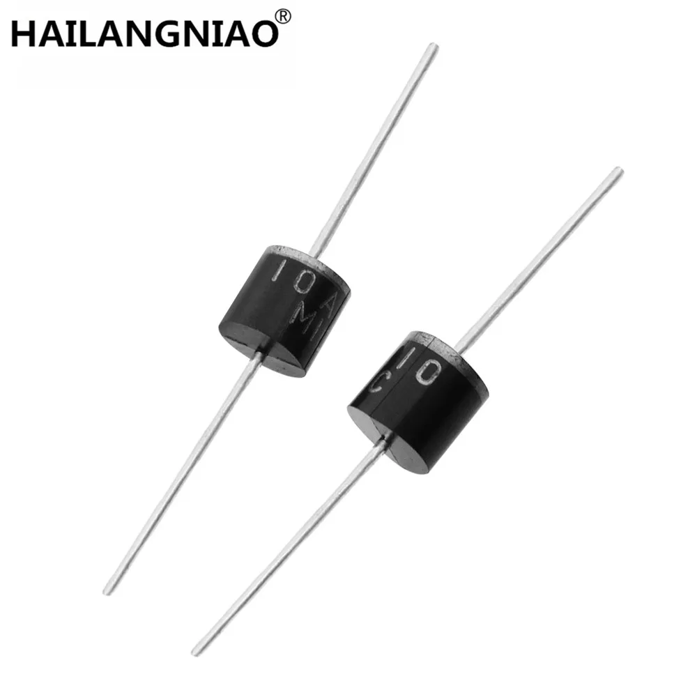 

50 шт. 10A10 1000V 10A выпрямительные диоды