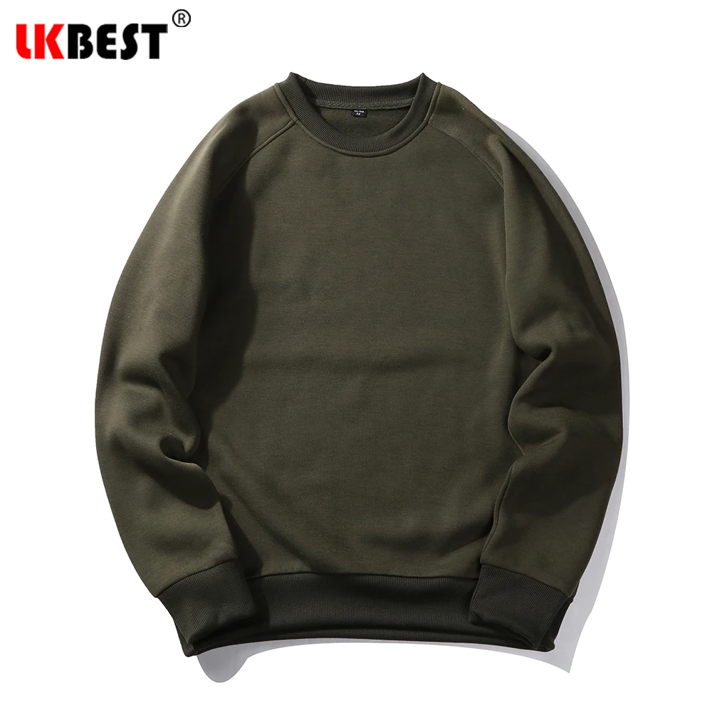 

LKBEST Spring Autumn men tops Brand Men's Sweatshirts O-Neck Hoodies Long Sleeve Mens Sweatshirt Casual pullover S-2XL WY19
