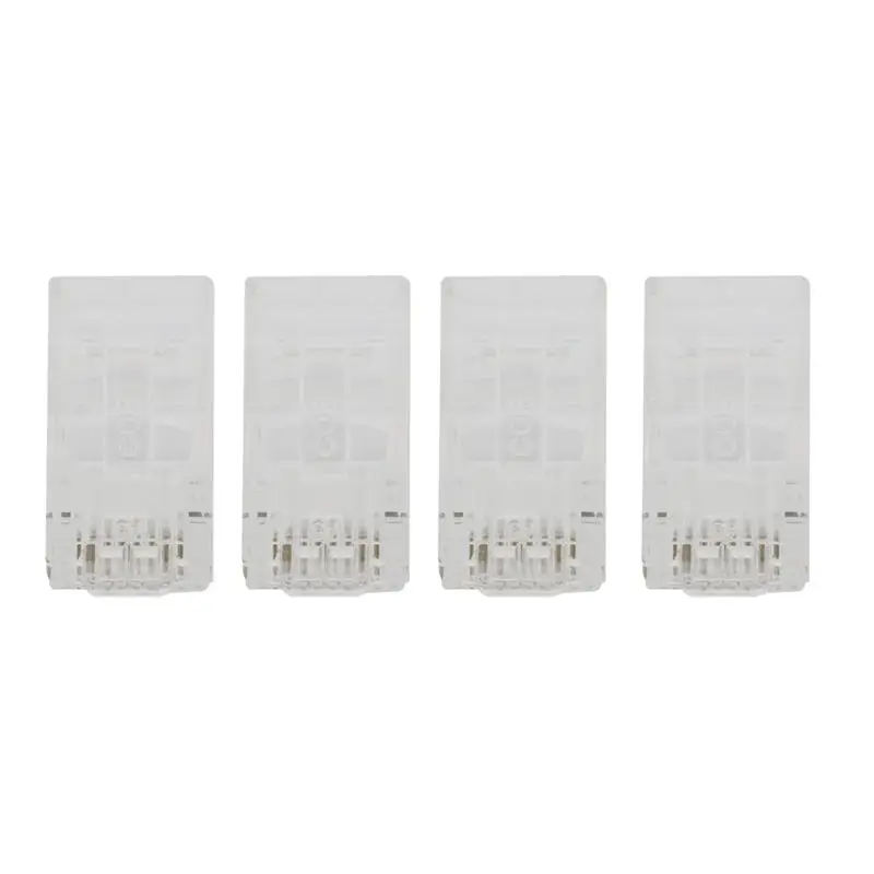 50 шт. RJ45 8P8C сетевой LAN CAT5E CAT6 модульный разъем Clear|Соединители| |