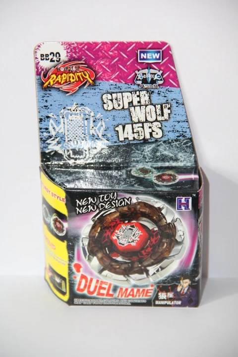 Волчок Темный волк DF145FS из металлического сплава 4D игрушки для стадиона Арена