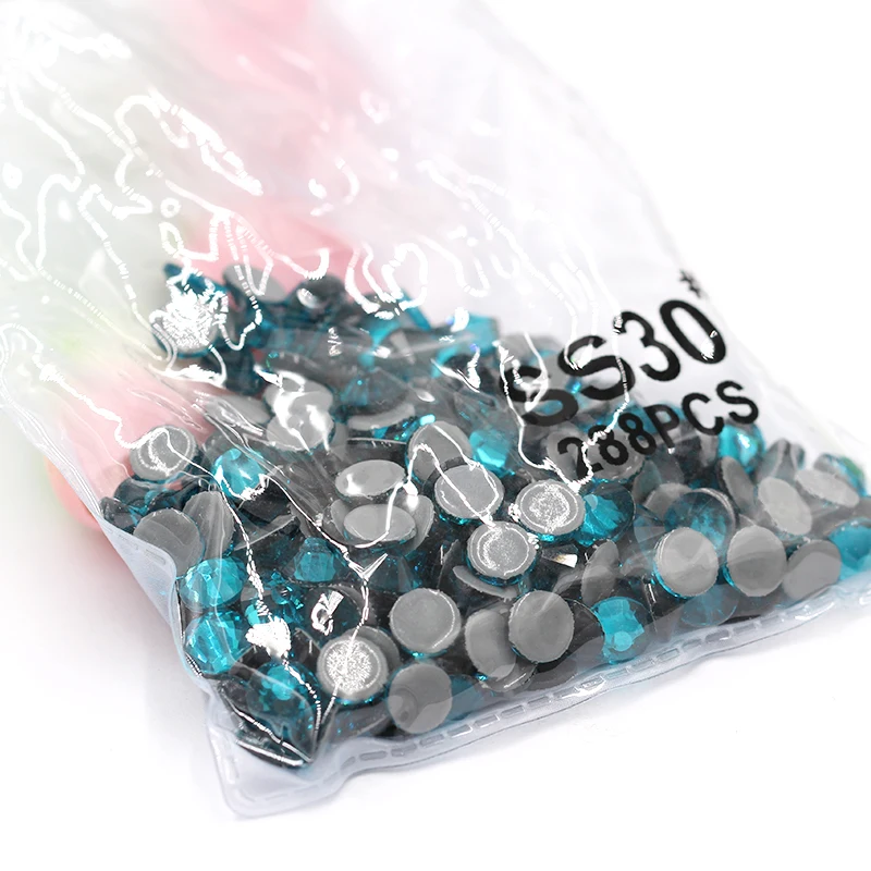 Стразы s с горячей фиксацией стразы утюгом для одежды стеклянные кристаллы AB