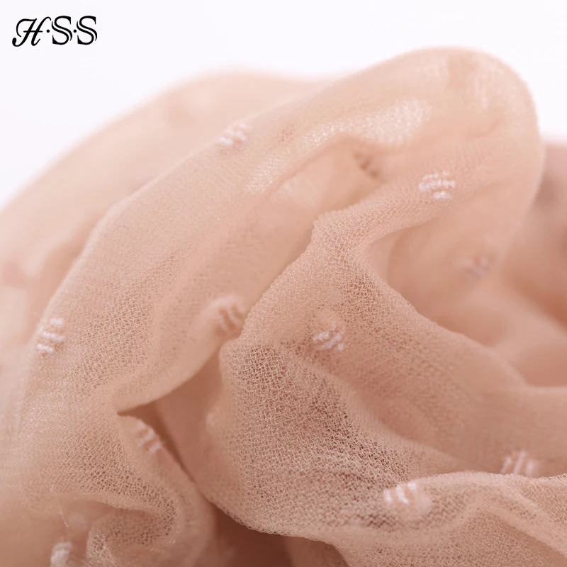 HSS бренд 10 пар/лот кристалл Шелковый носок летние женские пикантные носки в белый