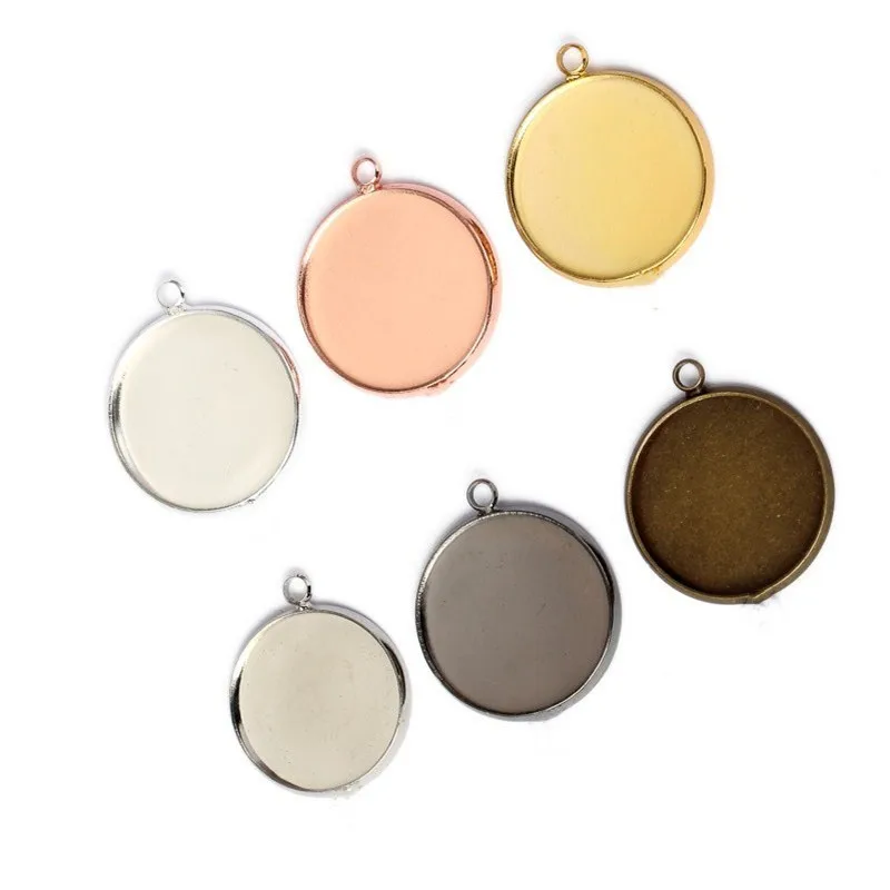 

Кабошон, 10 шт., 10/12/14/16/18/20/25 мм, подвеска с пустым основанием дюйма