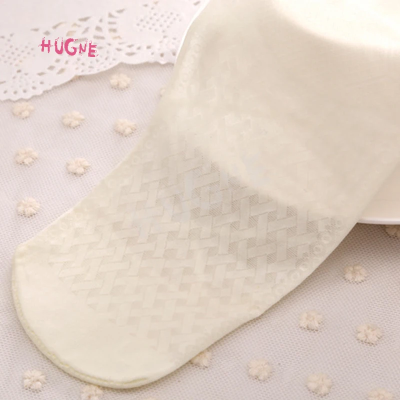 Красивые кружевные женские летние колготки в горошек тонкие жаккардовые |