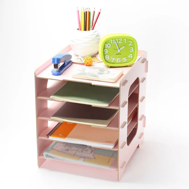 DIY деревянные стеллажи для хранения полки мебель мелочи украшения коробки книги