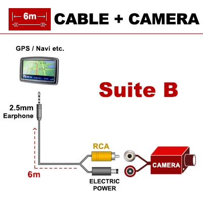 wired for gps Высокое качество беспроводной HD стоянка для автомобилей реверсивный резервного копирования камера заднего вида для Kia K5 2011 / 2012 / 2013 и т. д. ночного видения водонепроницаемый - Название цвета: wired for gps
