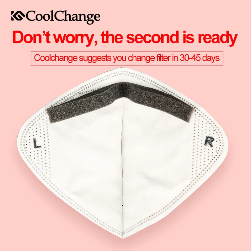 CoolChange велосипедная маска для лица противопыльная дышащая PM 2 5 Защитная мягкая