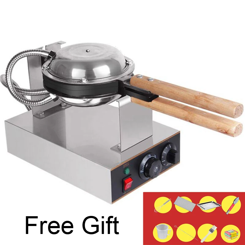 Оптовая продажа коммерческой Электрический яйцо пузырчатые вафли maker machine eggettes