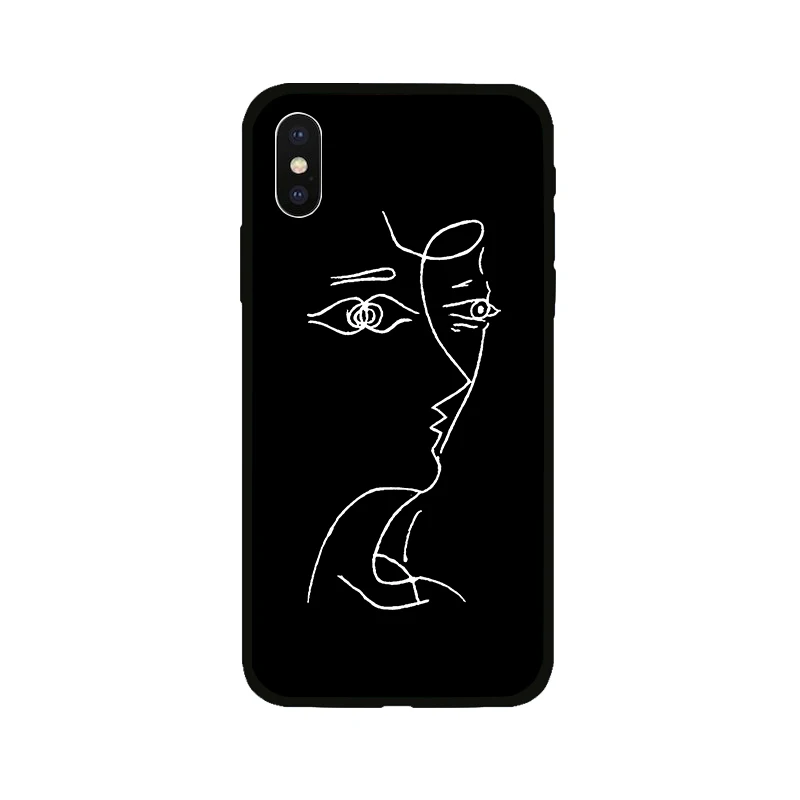 Черный ТПУ мягкий чехол для iPhone 5 5S SE 6 6s Plus 7 8Plus X Xs Max XR телефона Coque чехол-накладка