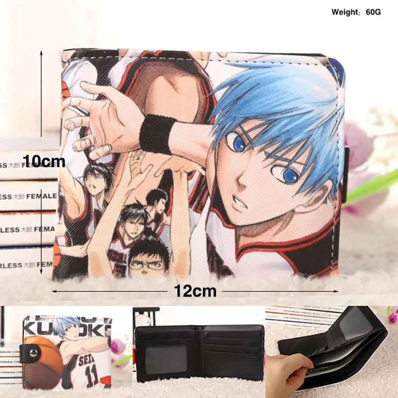 Аниме Kuroko No Basket Синтетическая кожа короткий Изысканный кошелек/кошелек на