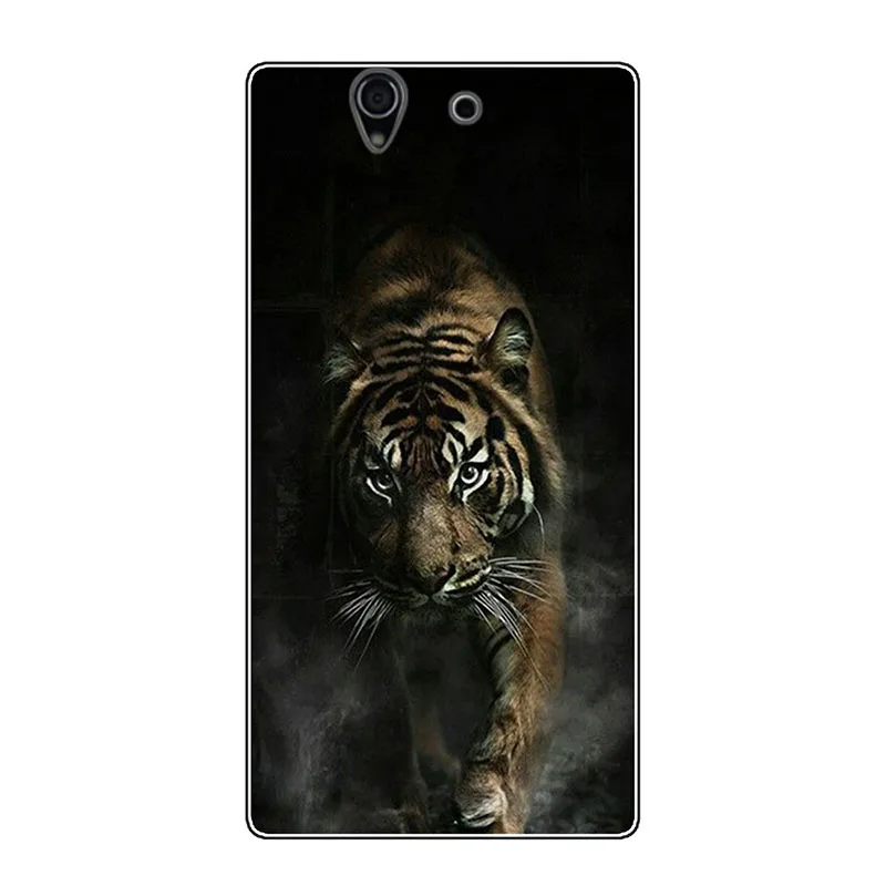 ZX36 Мягкие чехлы для телефонов из ТПУ для sony Xperia Z L36h C6602 5,0 дюймов C6603 L36i Чехлы Nutella Фламинго Сова тетрис Сумки Чехол бампер - Цвет: ZX36