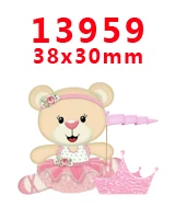 PR13959 30 шт./лот плоское заднее плоское украшение из смолы diy украшения аксессуары 10 штук, материалы ручной работы PR13917 - Цвет: PR13959