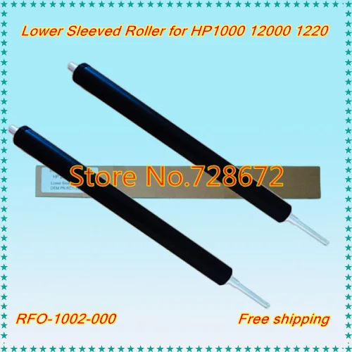 Совместимый RF0 1002 000 ролик давления для принтера HP 1000 1200 1220 1300 1002|sleeve roller|fuser pressure