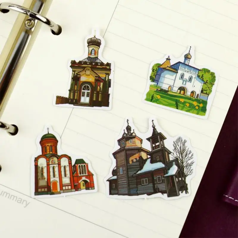 Наклейки Dream Of The Castle для блокнота дневника декоративные наклейки клейкая бумага